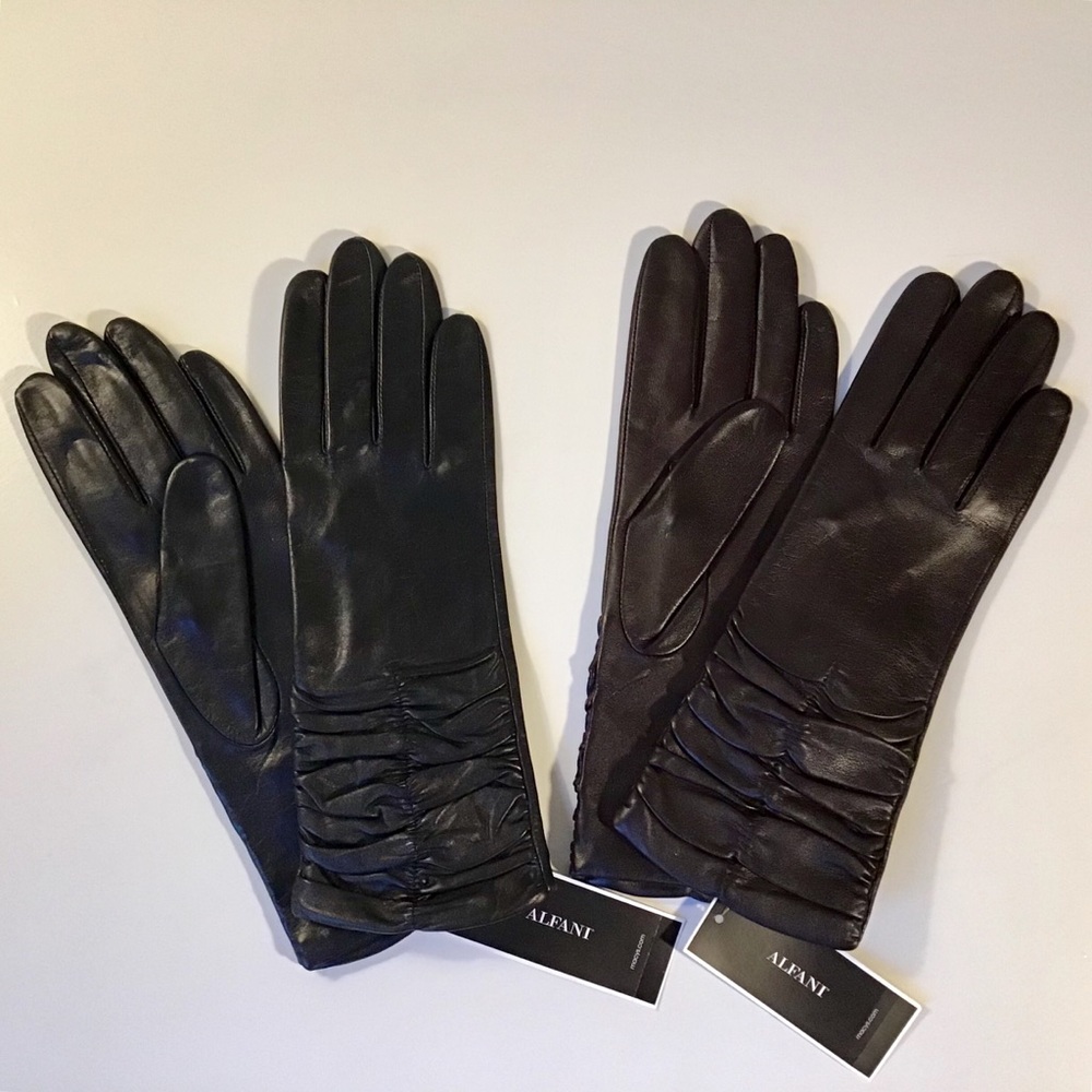 Alfani leather gloves – NWT